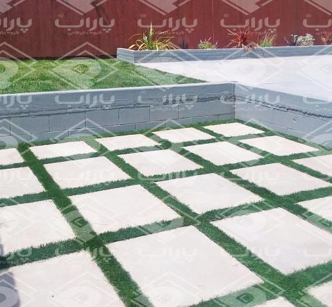 قیمت موزاییک روف گاردن حیاط ارزان