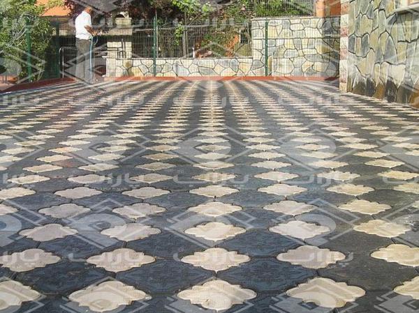 آشنایی با ابعاد موزاییک حیاط باغ پلیمری