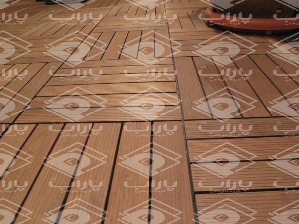 مصارف عمده موزاییک پلیمری طرح چوب