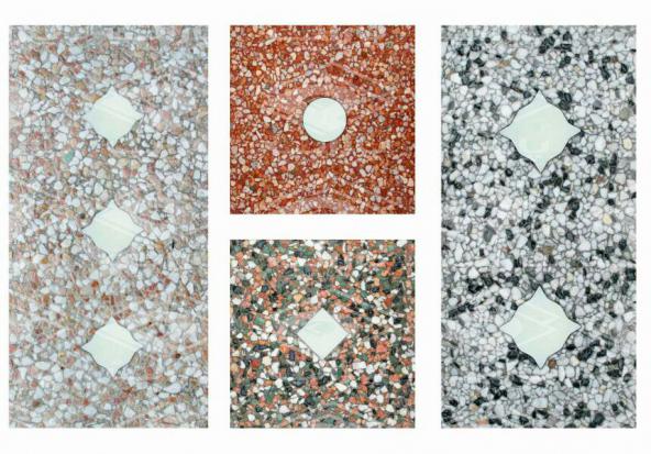 فروش موزاییک واش بتن قم چراغ دار