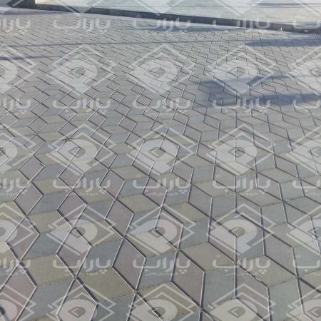 مشخصات موزاییک 6ضلعی با قالب بتن