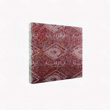 سایزبندی موزاییک قرمز مدل واش بتن