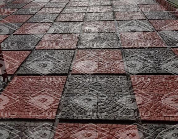 انواع مختلف موزاییک بتنی