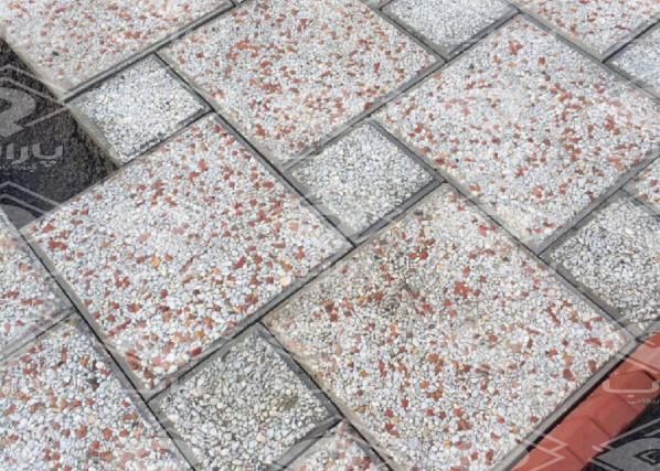 بررسی ویژگی موزاییک واش بتن