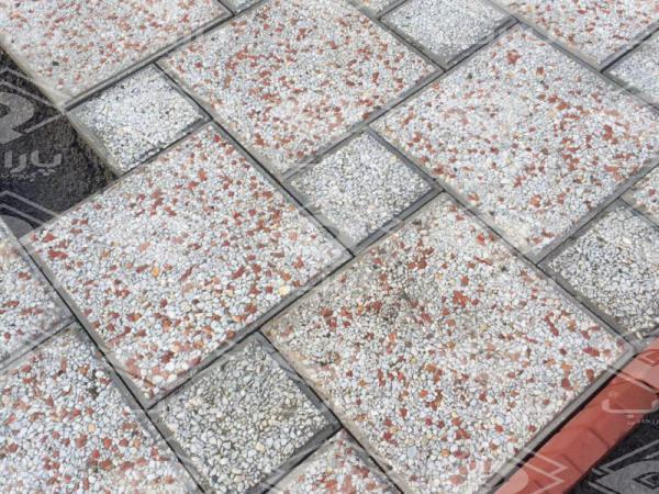 بررسی ضخامت موزاییک حیاطی