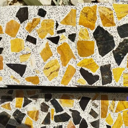 مواد تشکیل دهنده موزاییک لاشه ای