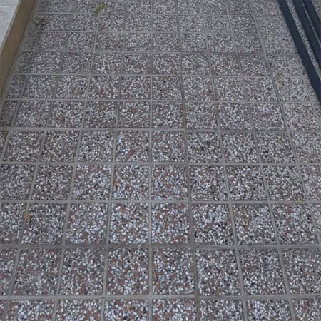 کاربرد انواع موزاییک واش‌بتن