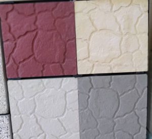 مواد تشکیل دهنده موزاییک پلیمری