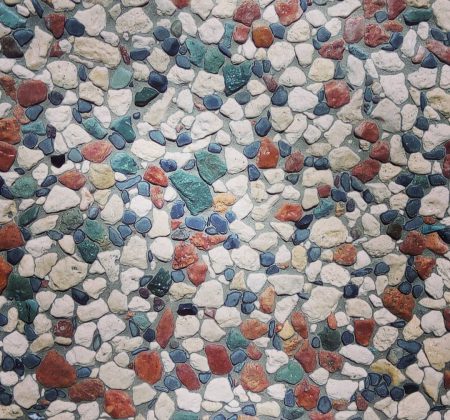 مراحل تولید موزاییک حیاطی اصفهان